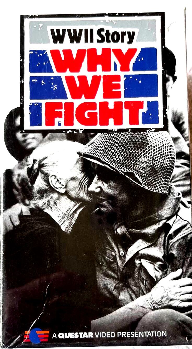 Frank Capra's Why We Fight Three Cassette Series, Sealed New World War II